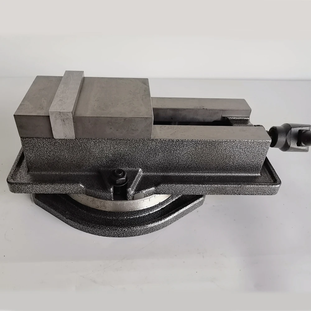 Precision Bench Vise 100MM Milling Machine Vice QM16100 With Swivel Base Table For Milling Machine Tool Accessory