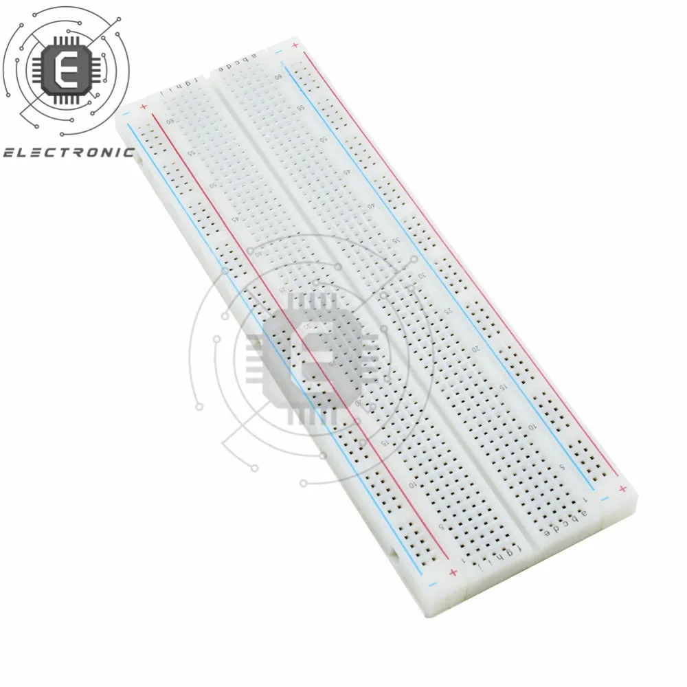 MB102 Mini Universal Solderless Breadboard 830 Contacts PCB Breadboard Bread Board For Bus Test Circuit