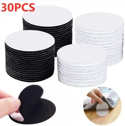 Sujetador autoadhesivo fuerte de puntos, cinta adhesiva para sábana de cama, alfombrilla para sofá, alfombra, alfombrilla antideslizante, 5-30 pares, 60mm