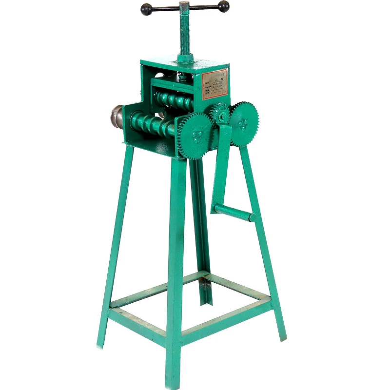 Dobrador de Tubos de Aço Manual Curvadora de Tubagem de Metal com Arco Grande 50 Tipos