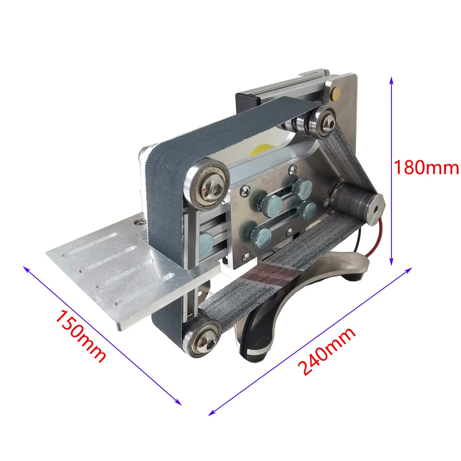 30# 795 Motor 110V / 220V Aluminium Alloy High Speed Diy Polishing Cutter Multifunctional  Electric Abrasive Belt Grinder Sander