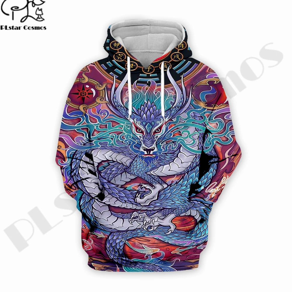 

PLstar Cosmos 3Dprinted Newest Dragon Zodiac Psychedelic Art Harajuku Streetwear Pullover Unique Unisex Hoodies/Sweatshirt/Zip 1