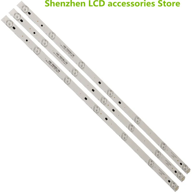 

FOR Lehua 32L20 Light bar 4C-LB320T-SH1 Aluminum lamp strip 7 Lamp aluminum LED Light bar 3V 60.5CM 100%NEW