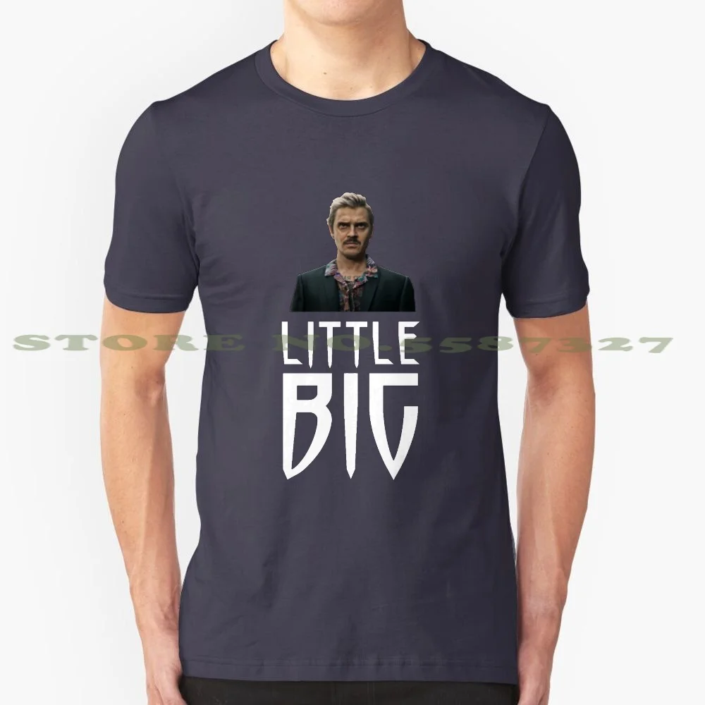 Little Big Skibidi Design 100% Pure Cotton T-Shirt Little Big Group Band Music Industry Faradenza Skibidi Song Slav Eastern