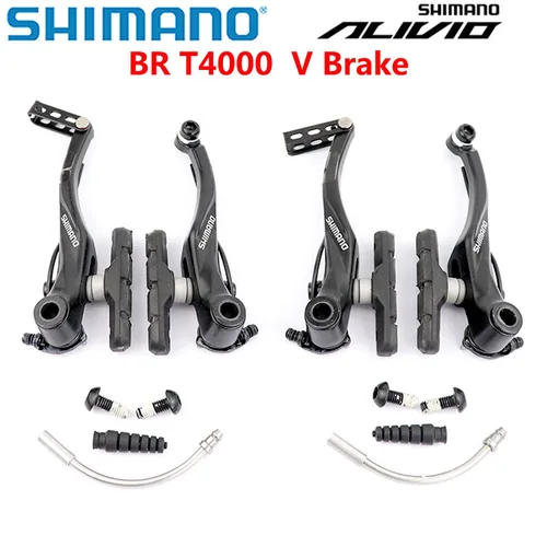 SHIMANO Alivio BR T4000 freno lineal V bicicleta de montaña freno de bicicleta carretera MTB bicicleta plegable ciudad freno de bicicleta recreativa