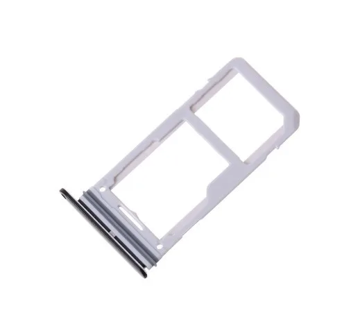 Plateau à double fente pour carte SIM, pour téléphone Samsung Galaxy S8, plateau à cartes S8 +, manchon à cartes SD G9550