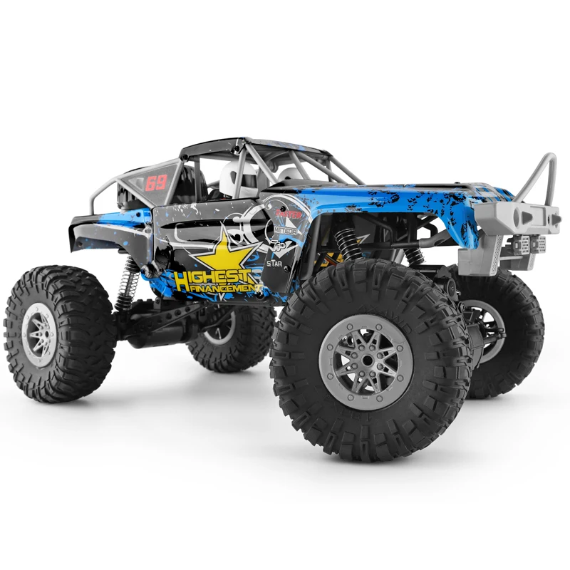 Wysokie podwozie Off-Road Truck 2.4G 1/10 280 silnik 4WD podwójny mostek niezależne zawieszenie sterowanie bezprzewodowe samochód zdalnie sterowany