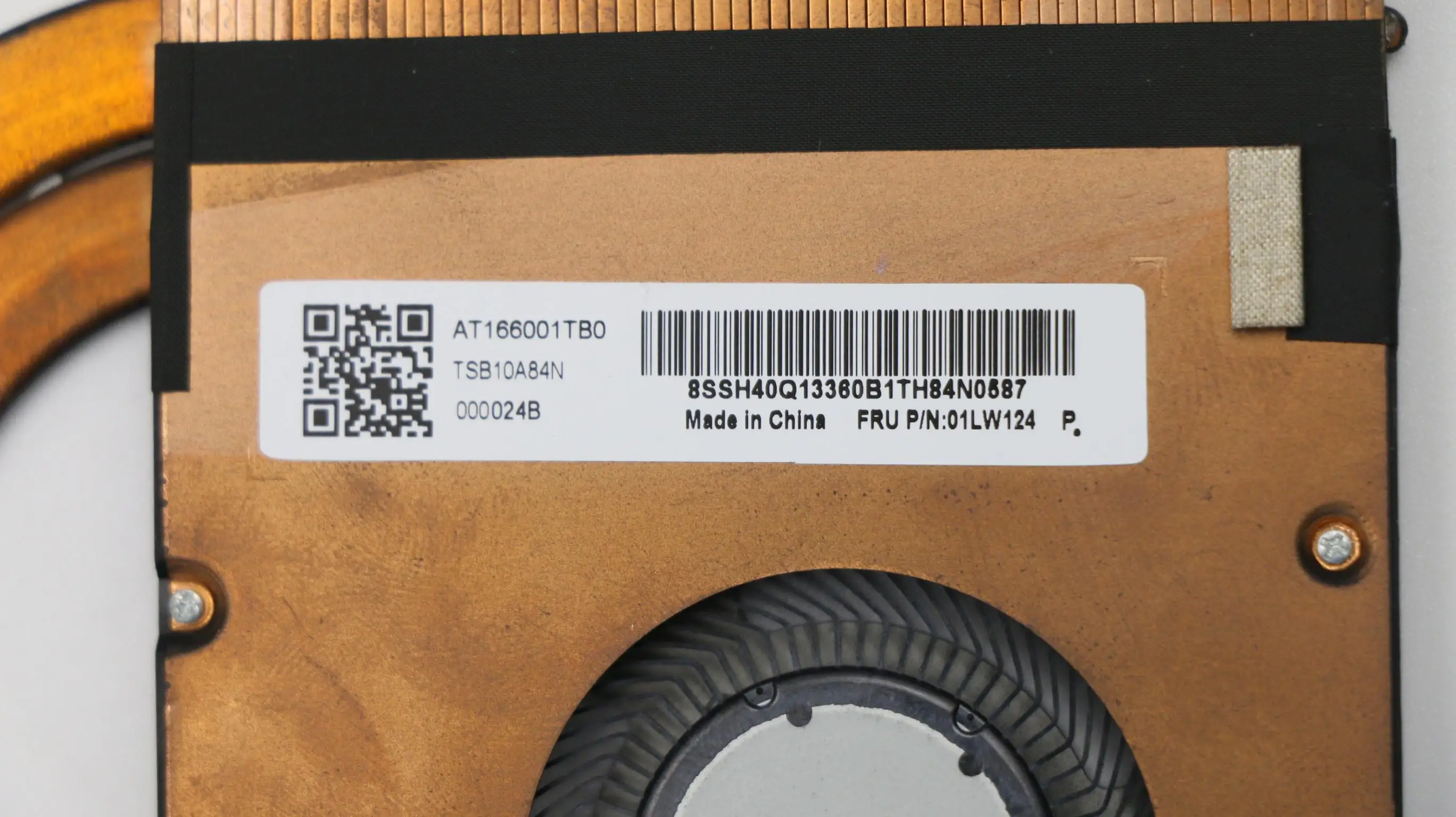 Imagem -03 - Original Swg Dis Cpu Cooler Ventilador de Refrigeração do Dissipador Calor para Lenovo Thinkpad E480 E580 Portátil 01lw124 01lw123 01lw122 ew
