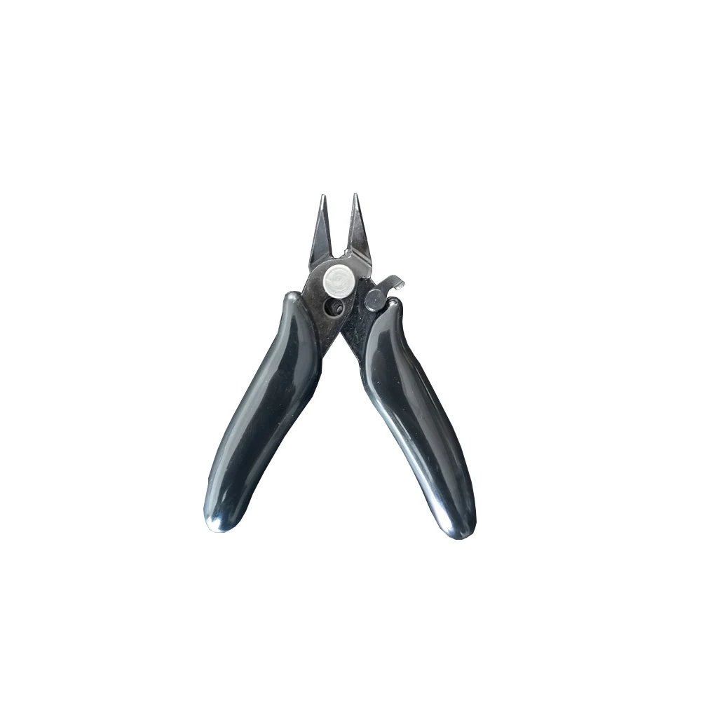 3.5 Inch Diagonal Pliers Mini Wire Flush Cutter Mini 170 Oblique Cutting Pliers Wires Insulating Rubber Handle Model Pliers