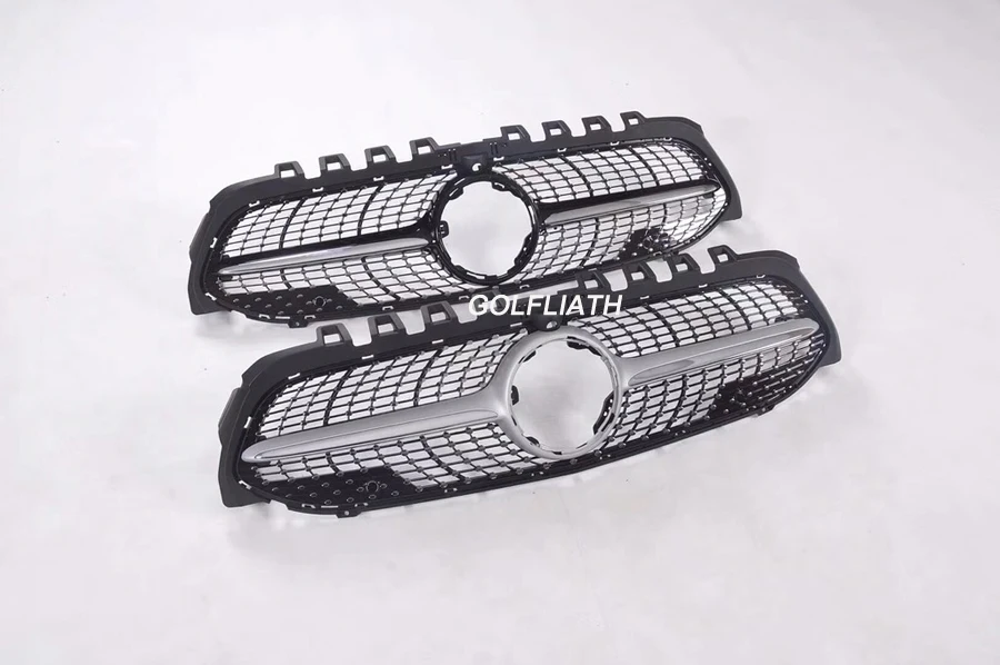 2019 diamond center grille front bumper grill racing grills for new A Class W177 A180L A200L