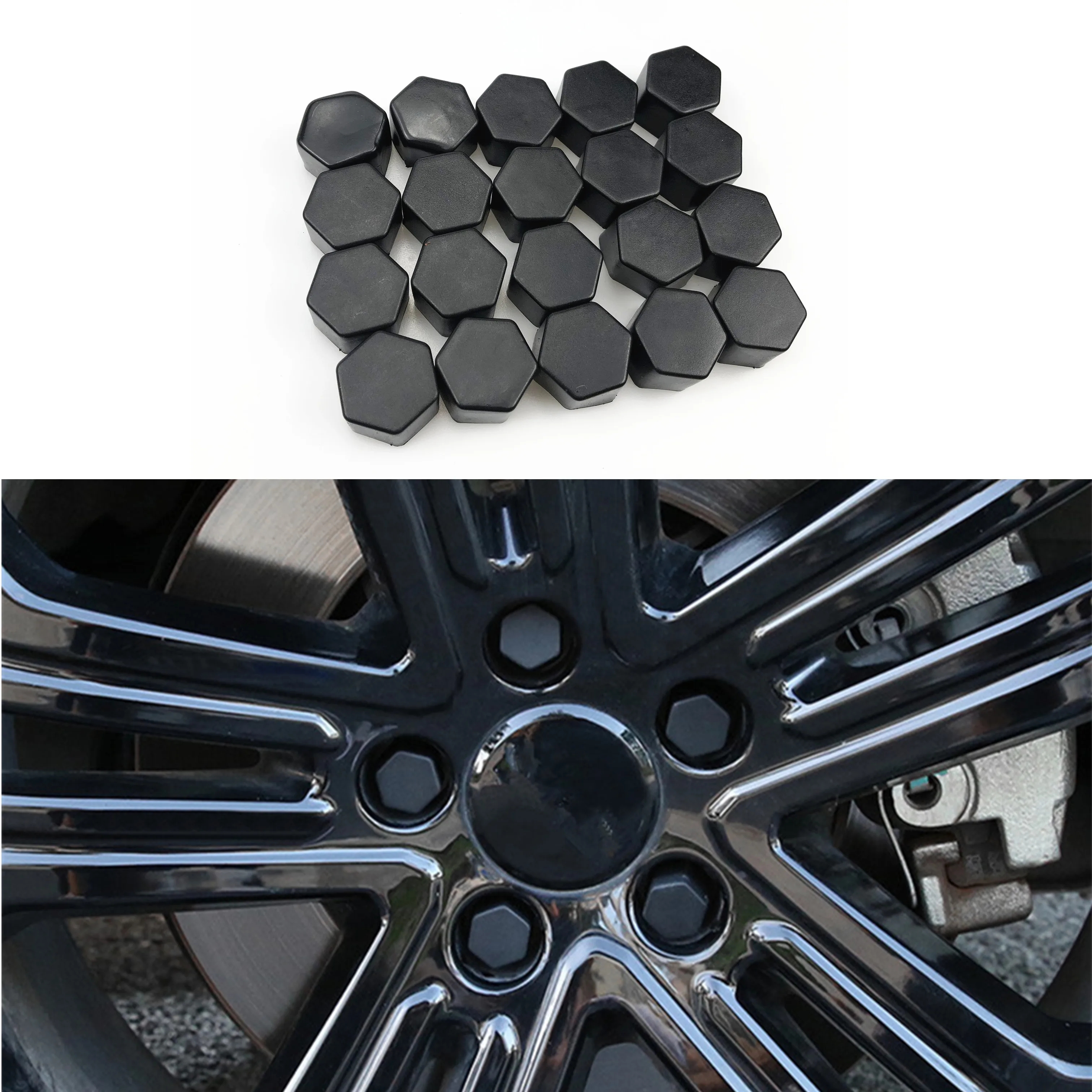 Car accessories Wheel Bolts Cover For Alfa Romeo Giulia Stelvio MiTo Giulietta Tonale ALFA 4C Disco Volante Gloria