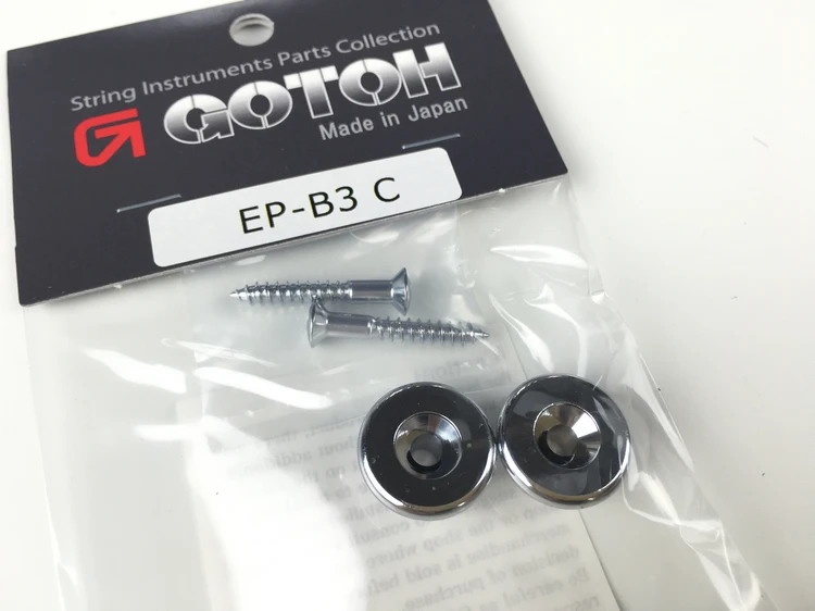 1 set GOTOH Strap Button / Strap Pin For Guitar And Bass EP-B3 MADE IN JAPAN