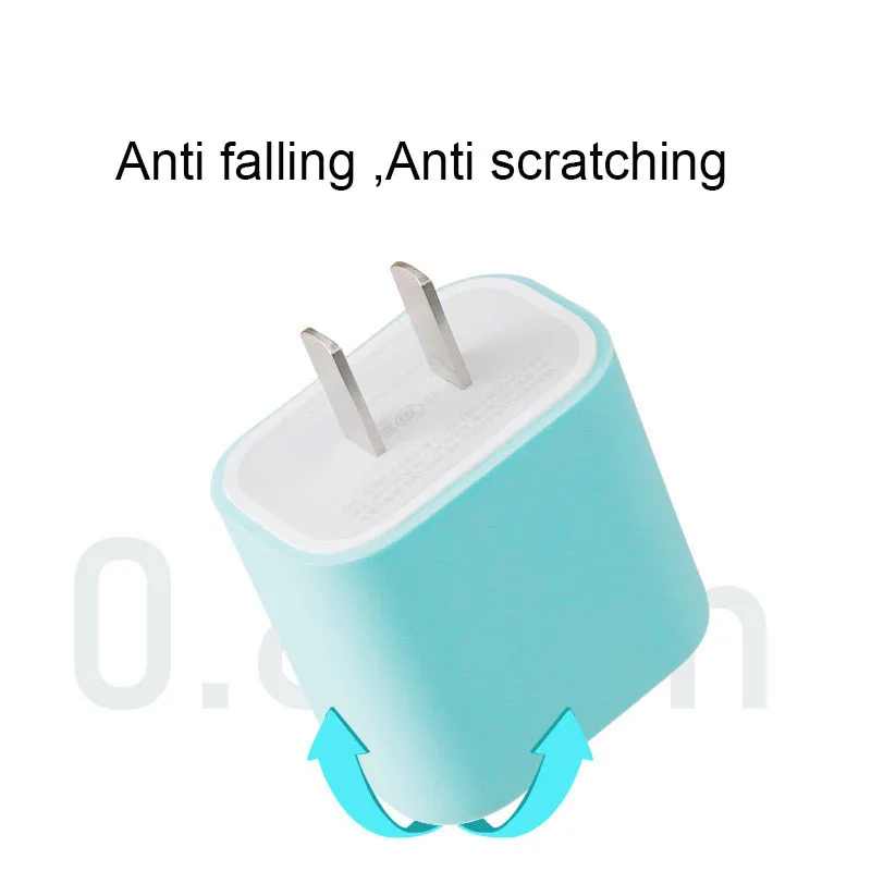 Новый силиконовый аксессуар для кабеля 18/20 Вт защита кабеля зарядного устройства USB для iPhone 12 11 Pro Max защита кабеля USB