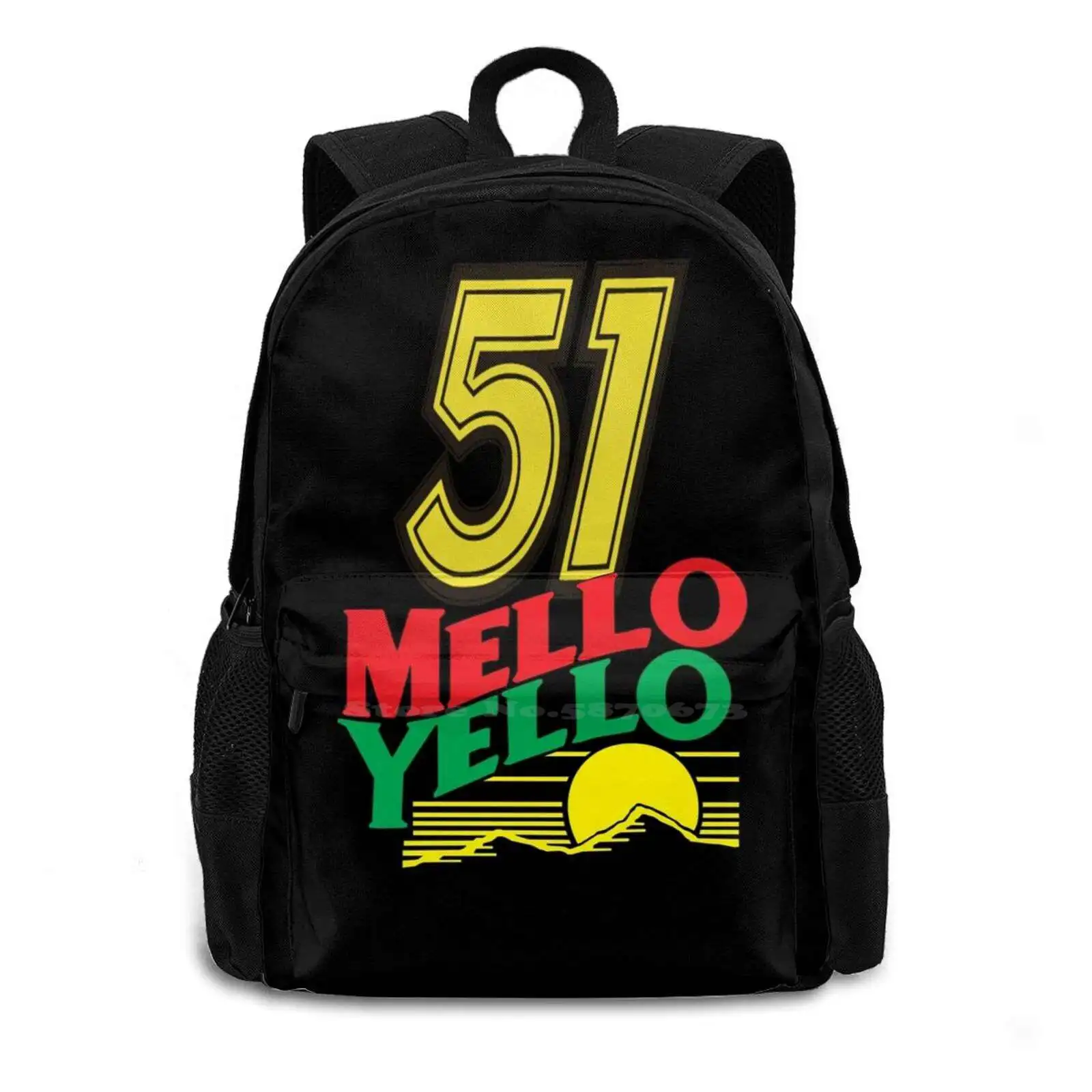 배낭 51 Mello Yello Days of Thunder, 책가방 가방, 신상