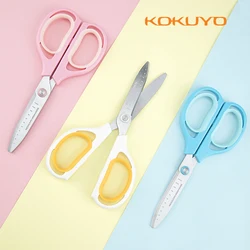 1pc KOKUYO AIRO FIT SAXA Adult Scissors Hand Craft Save Effort Knife Office School Stationery Handmade Craft Scissors