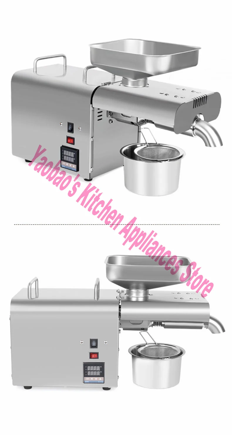 Intelligent k28c Household Commercial Oil Press Automatic Oil Press Fast Oil Press Hot And Cold Oil Press 750W