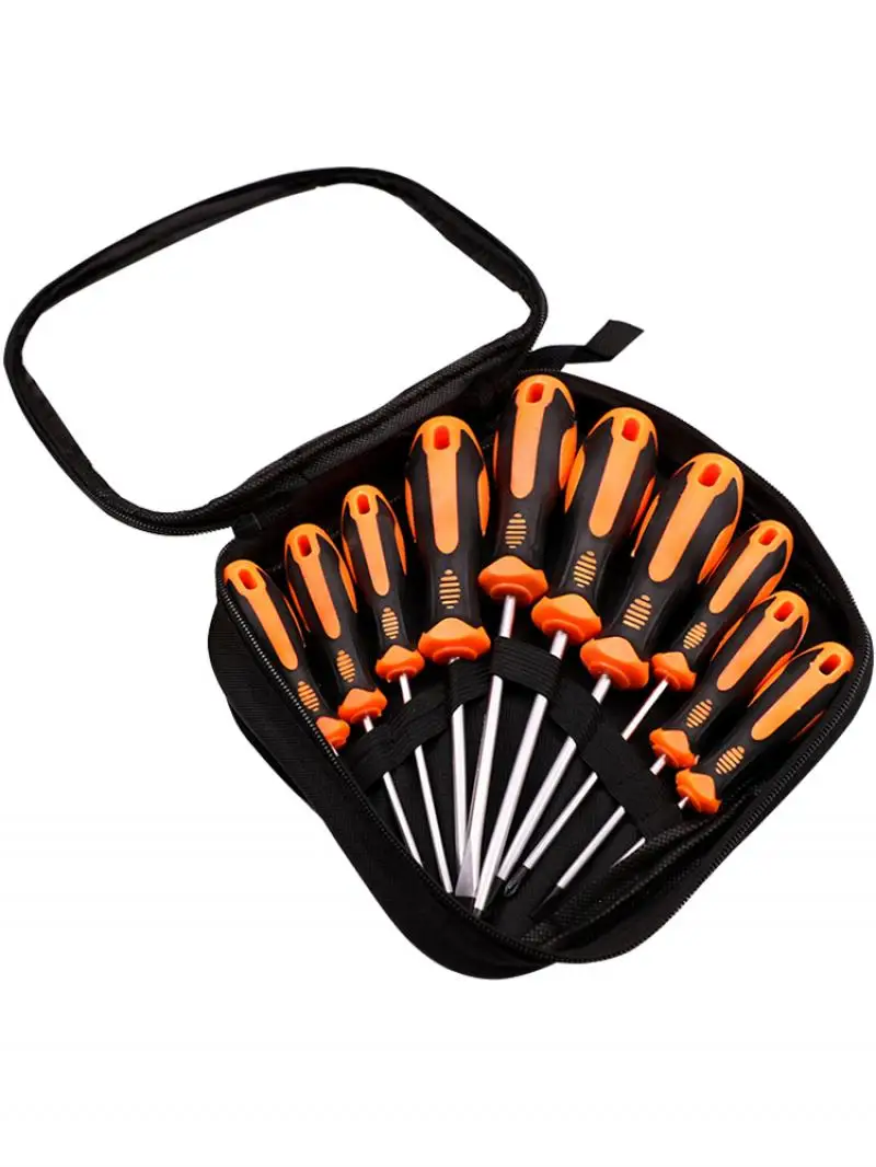 Precision Screwdriver 6/7/8/10 Piece Set Magnetic Bit Head Phillips Screw Nut Key Electrician Repair Hand Tool Kit