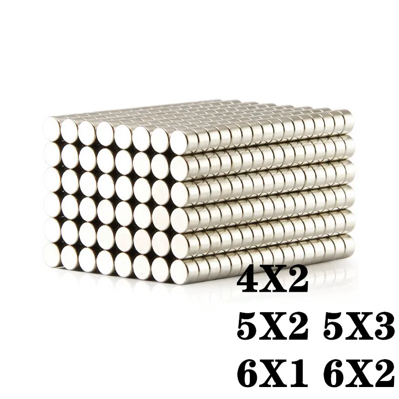 

Горячая Распродажа 20/50/100 шт 4X2 5X2 6X1 6X2mm редкоземельный магнит Диаметр 4X2 5X2 6X1 6X2mm маленькие круглые магниты сильный магнит