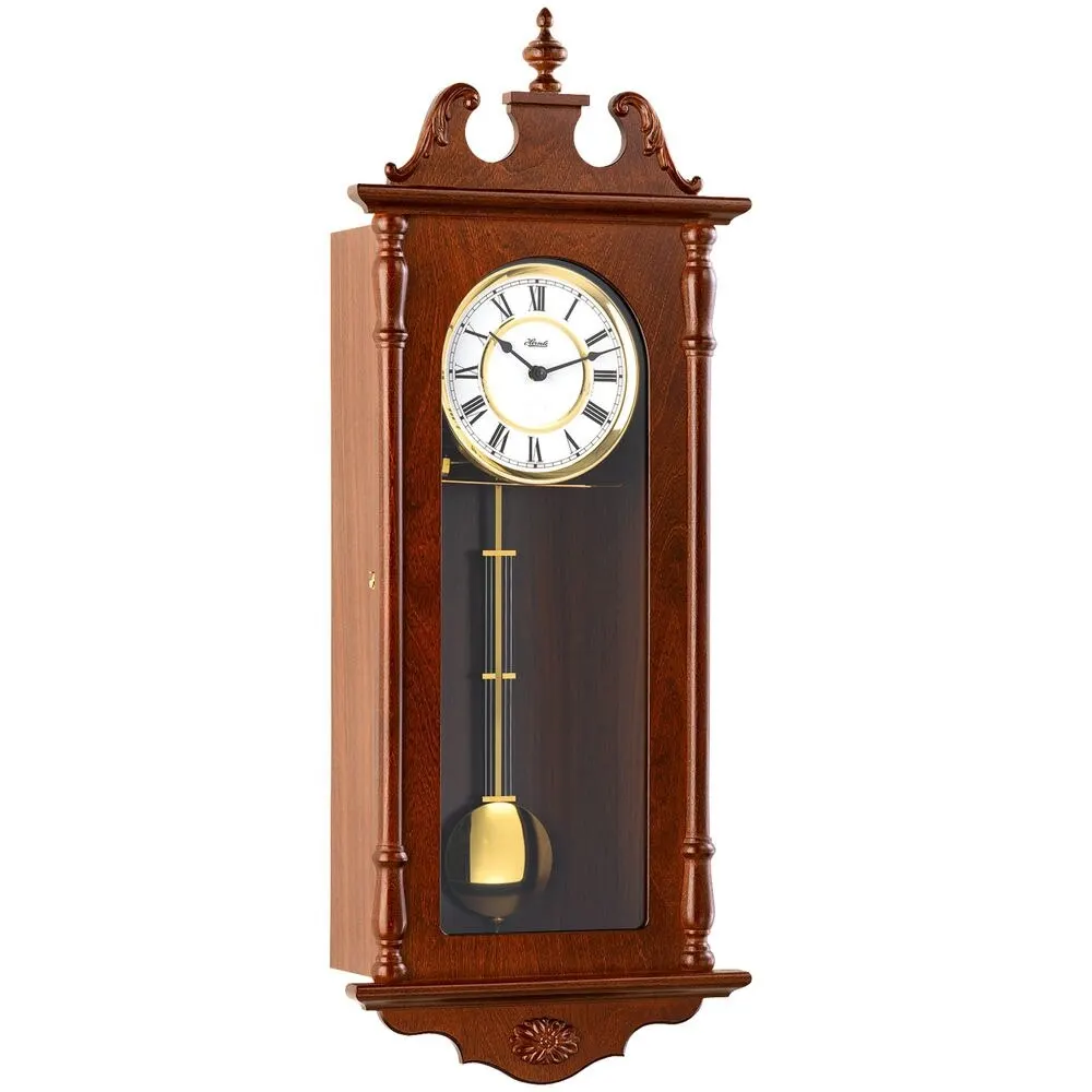 مClock 032214 من Hermle: تقييم شامل لساعة حائط كوارتز بجرس وساعة حركة داخلية