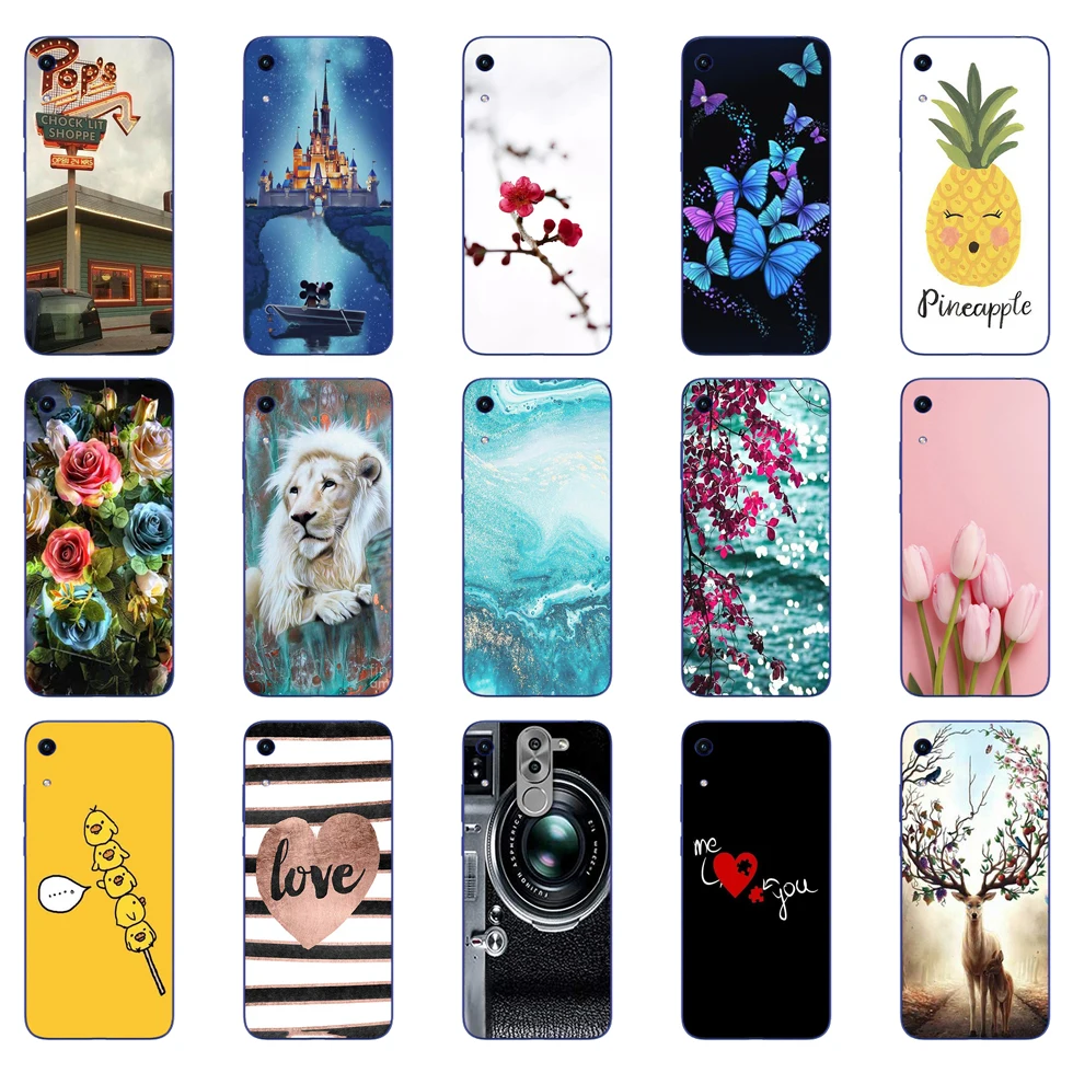 Case For Huawei honor 8A prime Case Silicone Cute Cover For Huawei Honor 8A JAT-LX1 8 A Honor8A Coque Funda Skin Shockproof 2