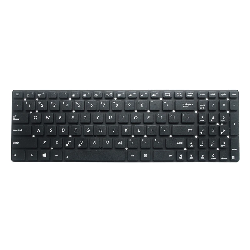 Klawiatura do laptopa US dla ASUS K55V K55 K55A K55VD K55VJ K55VM K55VS A55 A55V A55XI A55DE A55DR R500v R700V nowość — zdjęcie 2