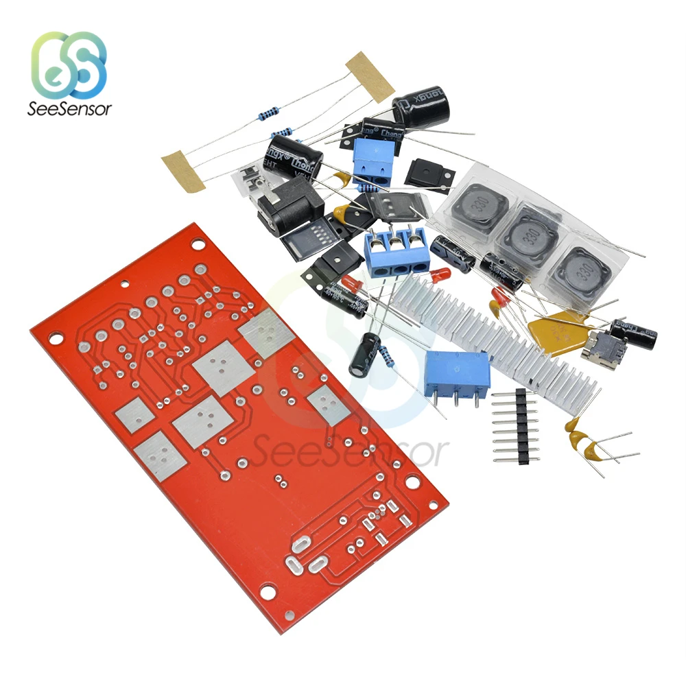 5-24V to +12V,-12V +5V -5V +3.3V DIY Power Supply Module USB Boost Single Turn Dual Linear Regulator Multiple Output Power Kit