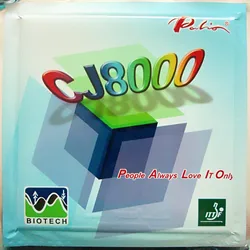 Palio official long term CJ8000 42-44 table tennis rubber BIOTECH technology fast attack loop little sticky table tennis racket