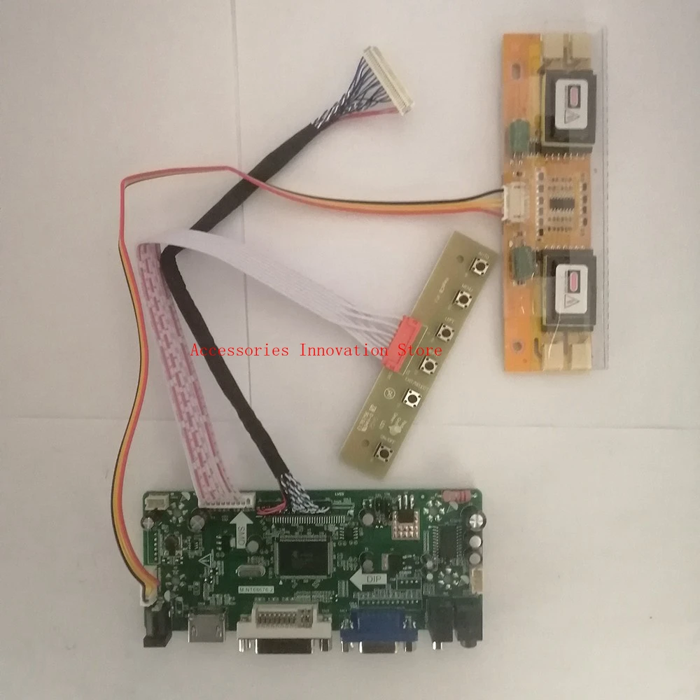 

New Controller Driver Board Monitor Kit LTM190EX-L01 LTM190EX-L05 HDMI+VGA+DVI LCD LED Screen Panel 1280X1024 30Pins