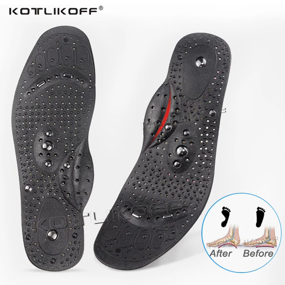 Unisex Acupressure Magnetic Massage Insole Foot Therapy Reflexology Pain Relief Health Massager Shoes Soles Accessories Inserts