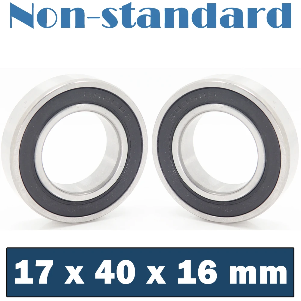 174016 Non-standard Ball Bearings ( 2 PCS ) Inner Diameter 17 mm Non Standard Bearing 17*40*16 mm