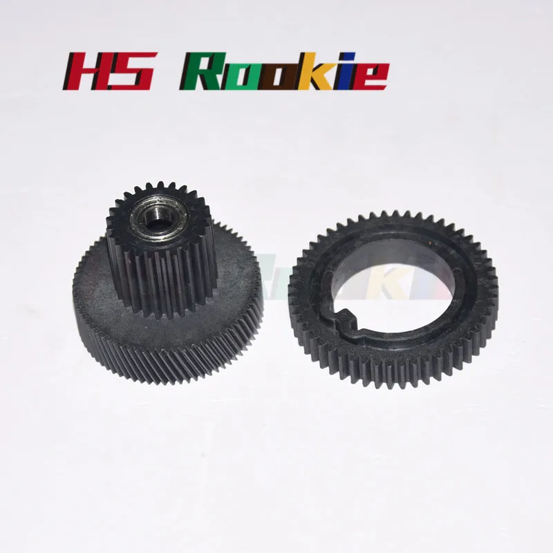 1set new FS7-0007-00 Upper Roller Gear+FS7-0006-000 Fuser Motor Drive Gear for Canon IR7105 IR7095 IR7200 ir 7095 7105 8500 7200