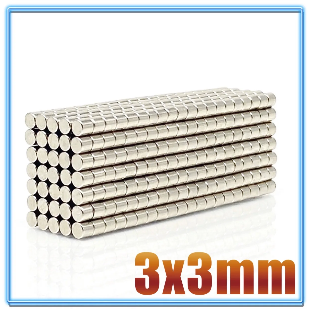 10~10000PCS 3x3 mm Search Minor Disc Magnet 3mmX3mm Bulk Small Round Magnets 3x3mm Neodymium Round N35 Strong Magnets 3*3 mm 3mm