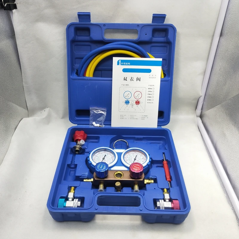 Refrigerant pressure gauge,High quality pressure gauge,Shock proof pressure gauge,Air conditioning refrigerant tool