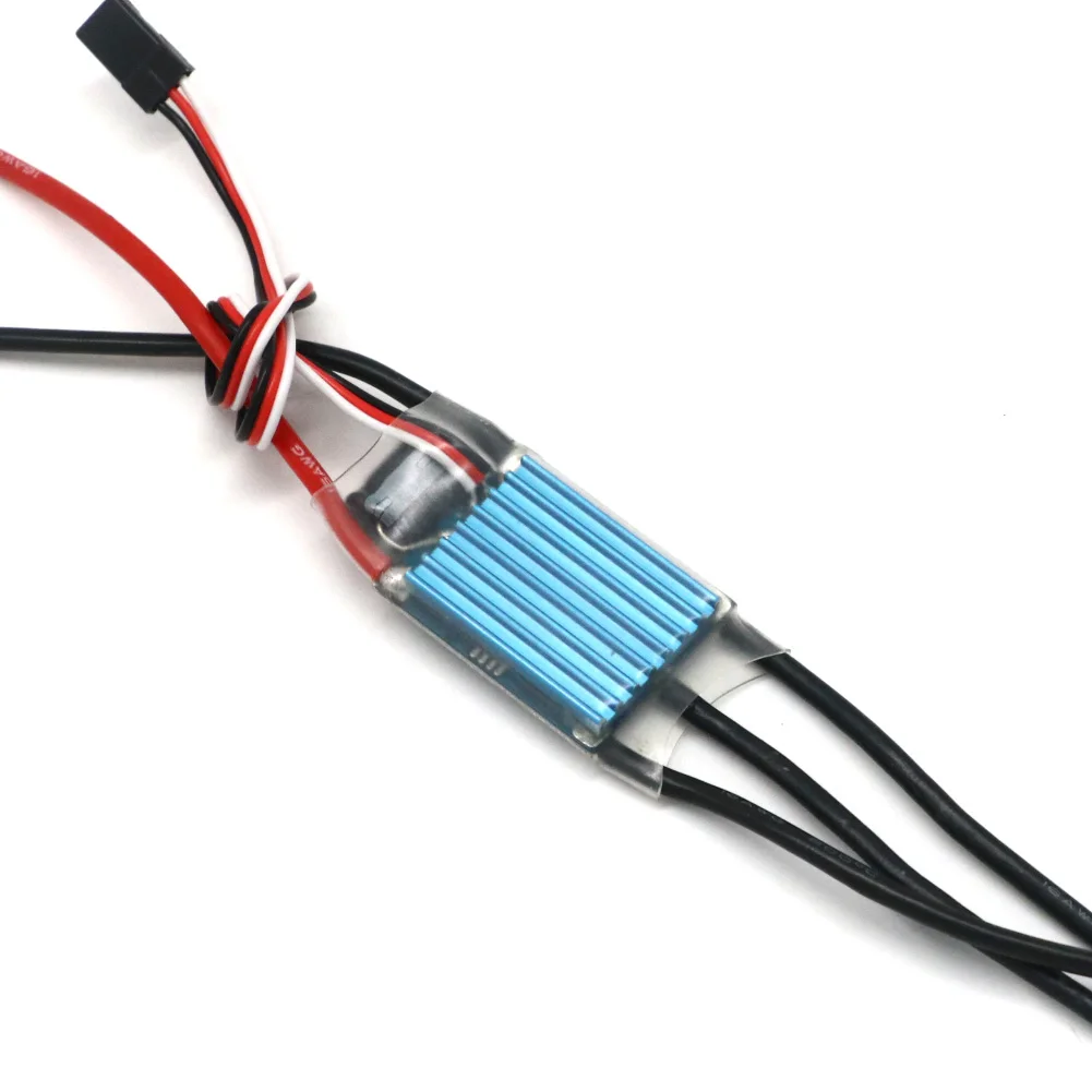 2-3S RC ESC 6A 8A 10A 12A 15A 20A 30A 40A Bürstenloser Elektronischer Geschwindigkeitsregler Mit 5V UBEC Für RC Flugzeug Multicopter Drohne – Detail 15