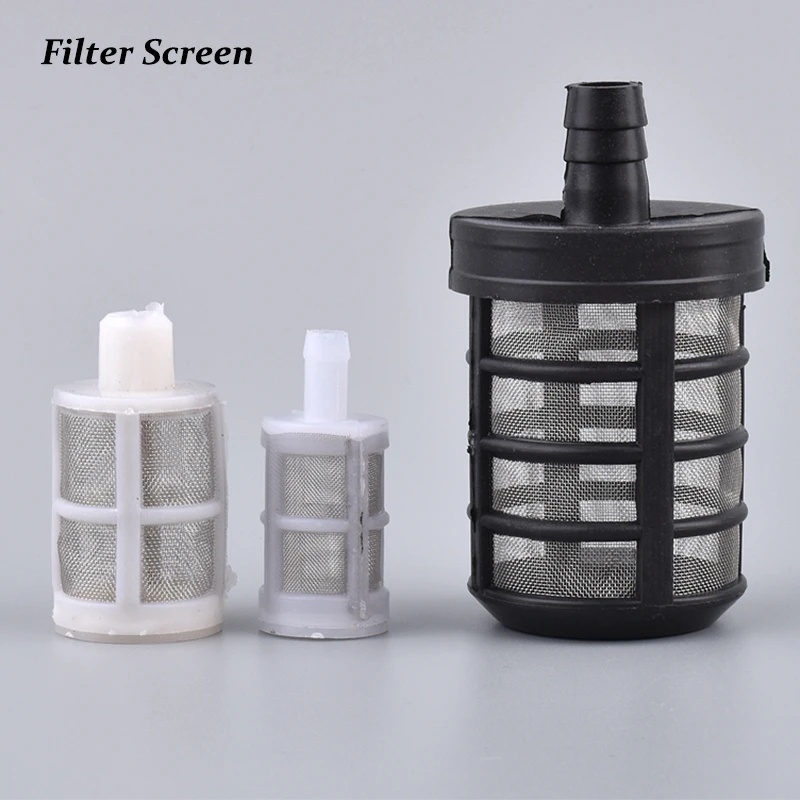 1~50Pcs Hose Irrigation Filter Stainless Steel Filter Screen Fitting Aquarium Filter Pumping Head Net Cover Garden Watering Tool