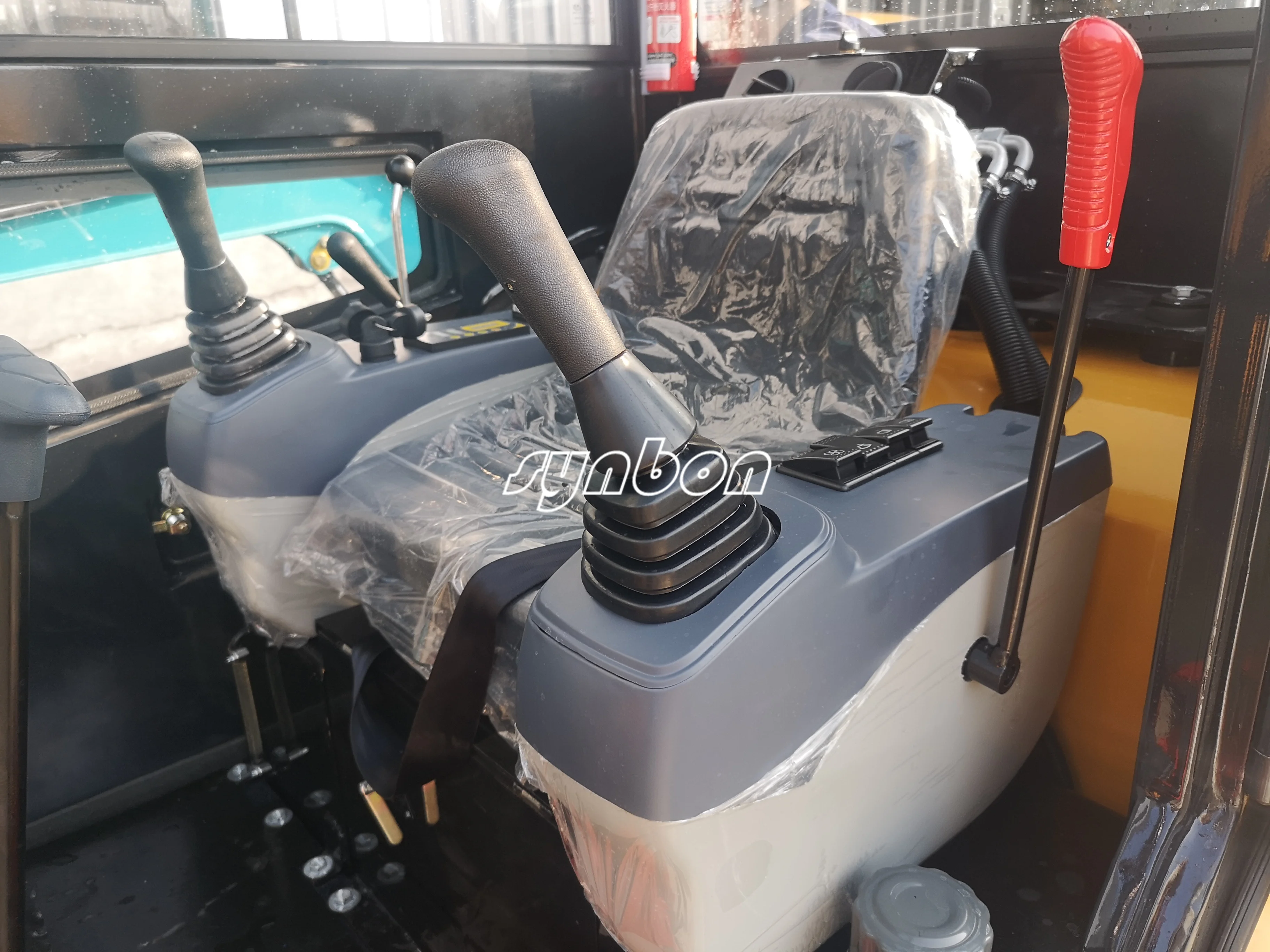 SYNBON Mini 1.8Ton Digger Machine Small Crawler Excavator Widely Used