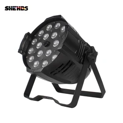 4 unids/lote 18*12W RGBW Zoom LED Par luz al aire libre 18x18W 6in1 Led Par Zoom RDM para discoteca DJ proyector máquina decoración de fiesta