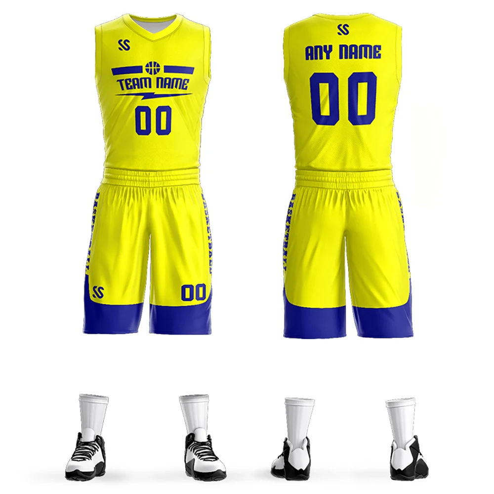 Custom Personalize Basketball Jerseys Printed Team & Player For Men Boy Suit Outdoor Casual Training Adult Uniforms