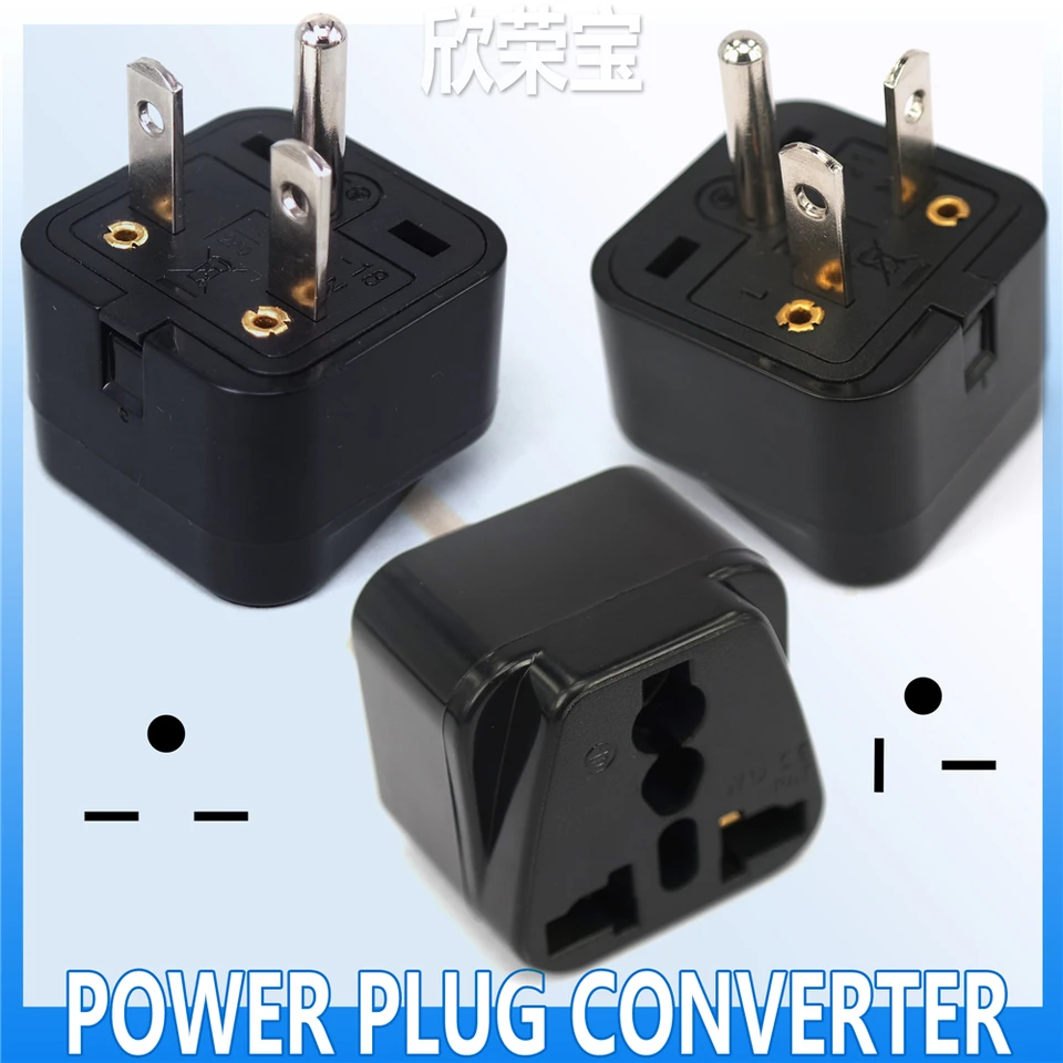 CERRXIAN NEMA 6-15P 15A 250V AC Plug – 90° Rotatable 3-Prong DIY Adapter, 12-Position Adjustable For Tight Spaces & Industrial Use