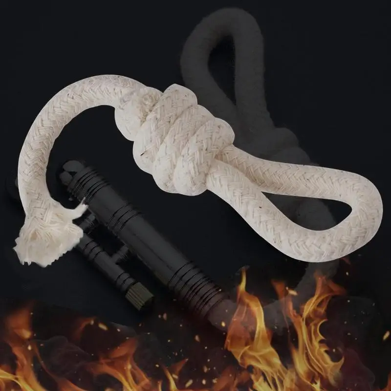 Wire Lighter Cotton Core Wick Kerosene Oil Lighter For Petrol Replacement Fire Starter Bulk Accessories Lighter S8P3