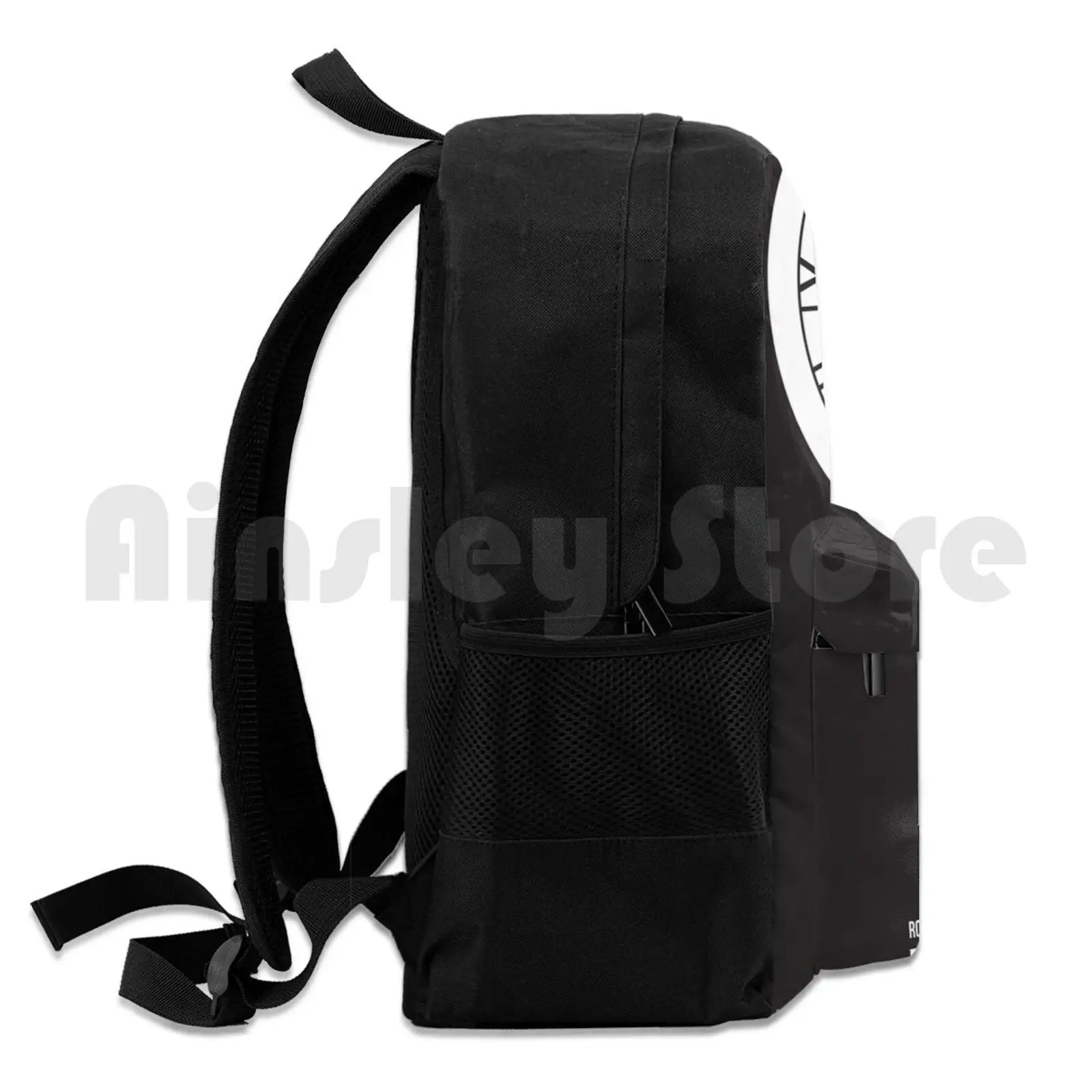 العودة إلى المستقبل-Doc Brown & The Clock Tower حقيبة ظهر للمشي لمسافات طويلة في الهواء الطلق مقاومة للماء والتخييم والسفر العودة إلى المستقبل 80s