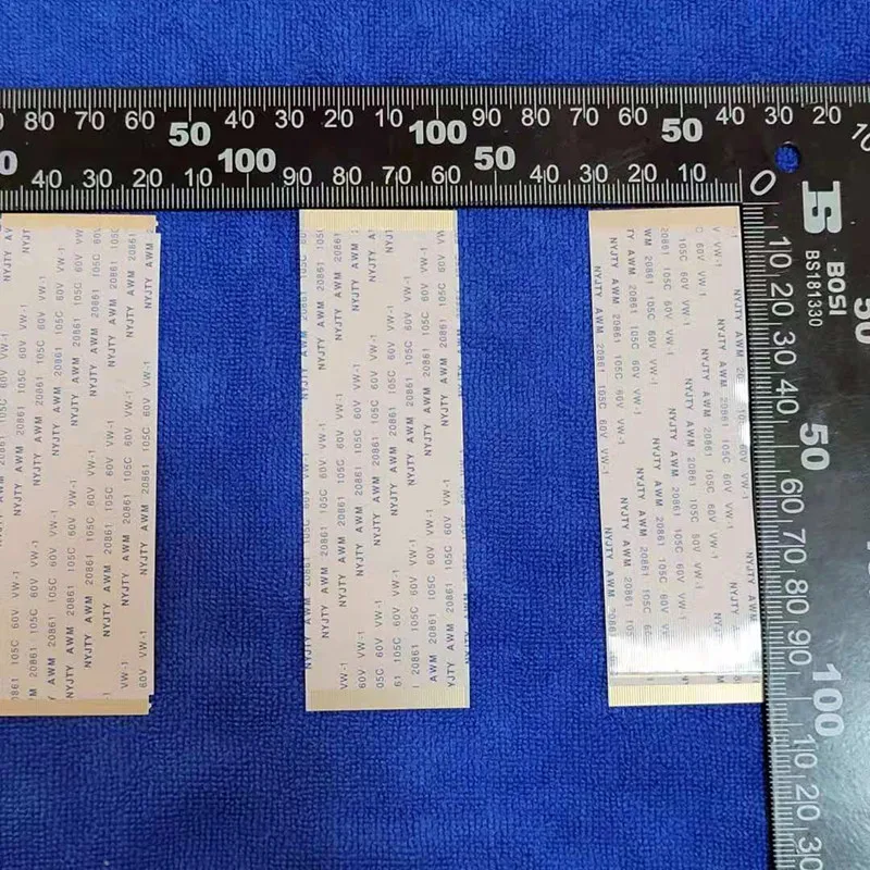 100Pcs/Lot  New E129545 AWM 20861 20706 1 A 105C 60V VW-1 50P 55P 60P 68P 80P 96P Same face belt hook Length selection