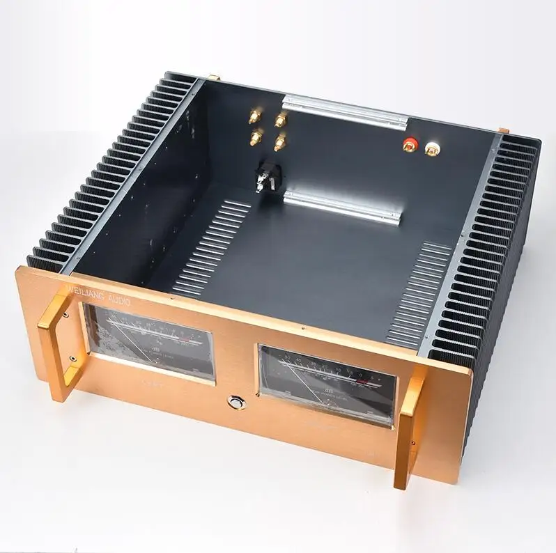 VU Constructos-Boîtier d'amplificateur, Alimentation, DIY Medals Project Case, Wturquoise, H150, L359, Nouveau