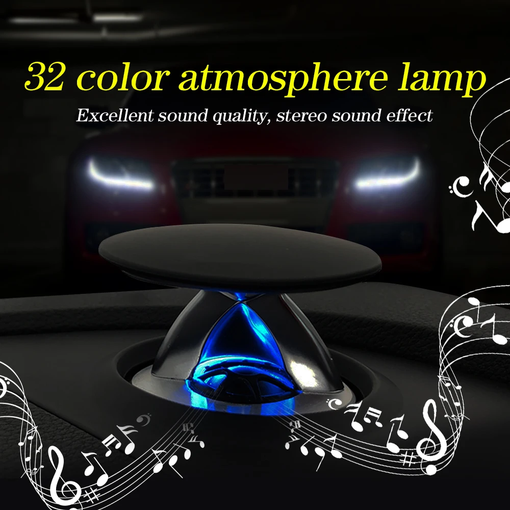 Dashboard Lifting Speaker With Ambient Light For Audi A4 S4 A6 S6 Rs6 A7 S7 Rs7 A5 S5 Rs5 Q5 Sq5 A6 C8 Q7 Professional Tweeter