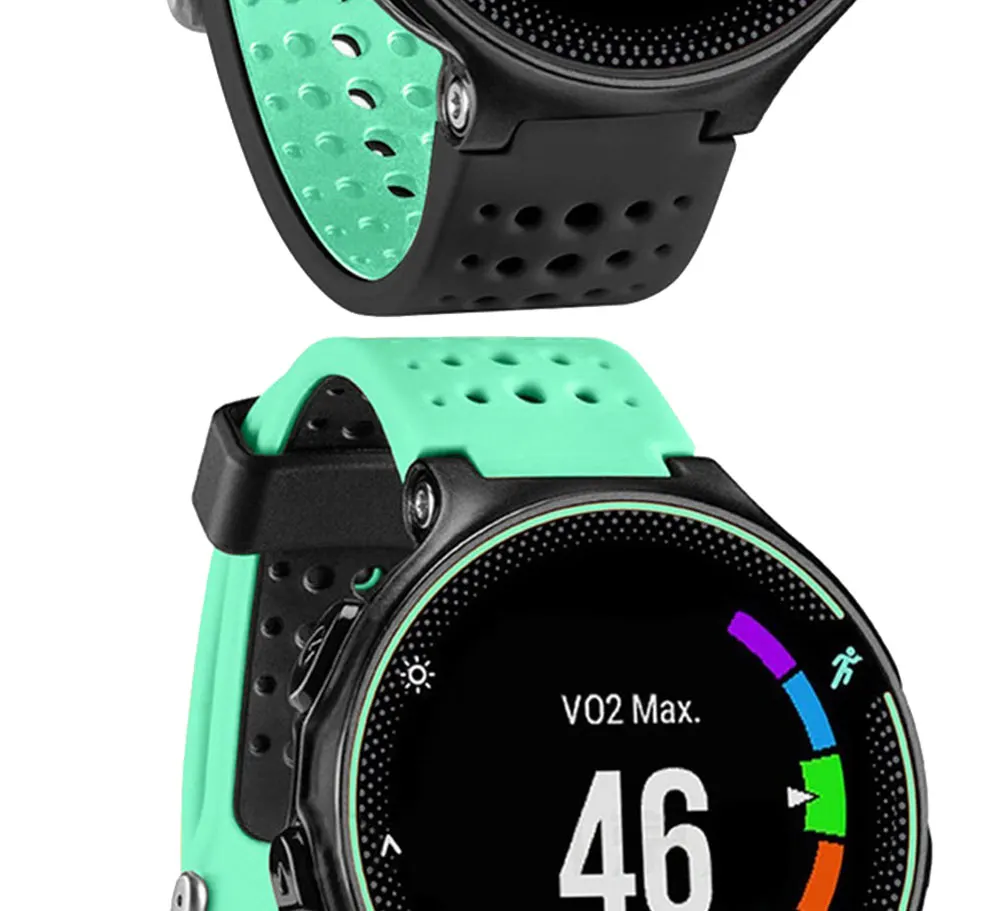 Watch Strap for Garmin Forerunner 235 230 620 630 735XT 235Lite Watchband Smartwatch Band Silicone Breathable Bracelet