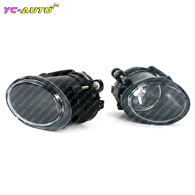 Left Right Car Bumper Fog Light Fog lamp front  For BMW E46 3 Series 2001-2005 M3 1999-2002 E39 M5 Foglight With Halogen Bulbs