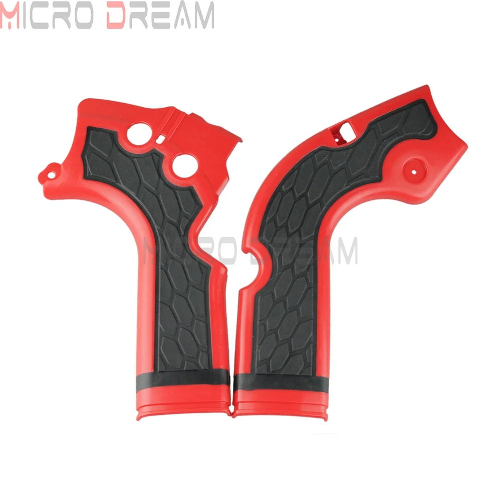 Dirt Bike Red Plastic Frame Guard For Honda CRF450R 2013-2016 CRF250R 2014 -2016 CRF 250R 450R 2015 Motocross Protector Guard