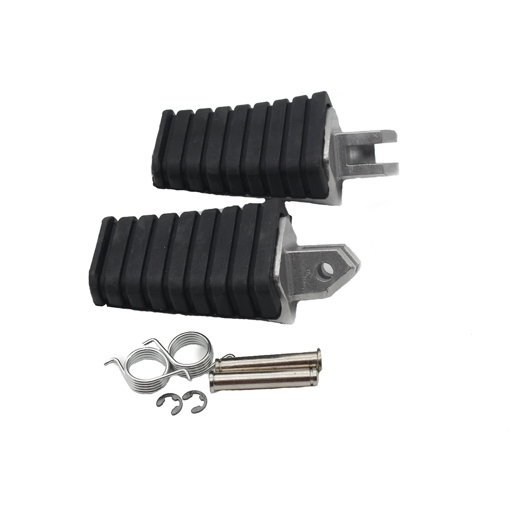 Motorcycle Anti Slip Front Footrest Foot Pegs For Yamaha V-STAR XVS650 400 XV400 VJ700 XJ700S XV700 750 920 1100 XV535 VMX1200