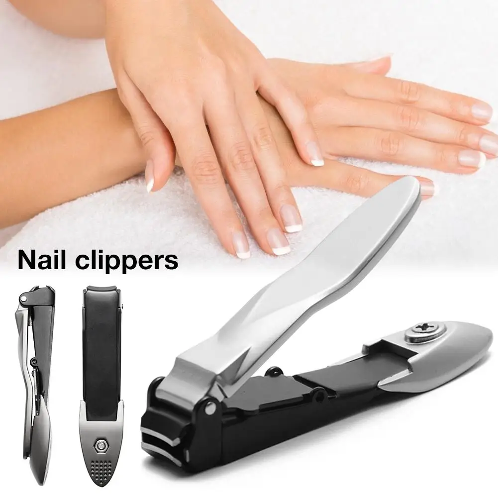 

Nail Clippers Fingernail and Toenail Clipper Stainless Steel Cutter Tools No Splash for Women Men