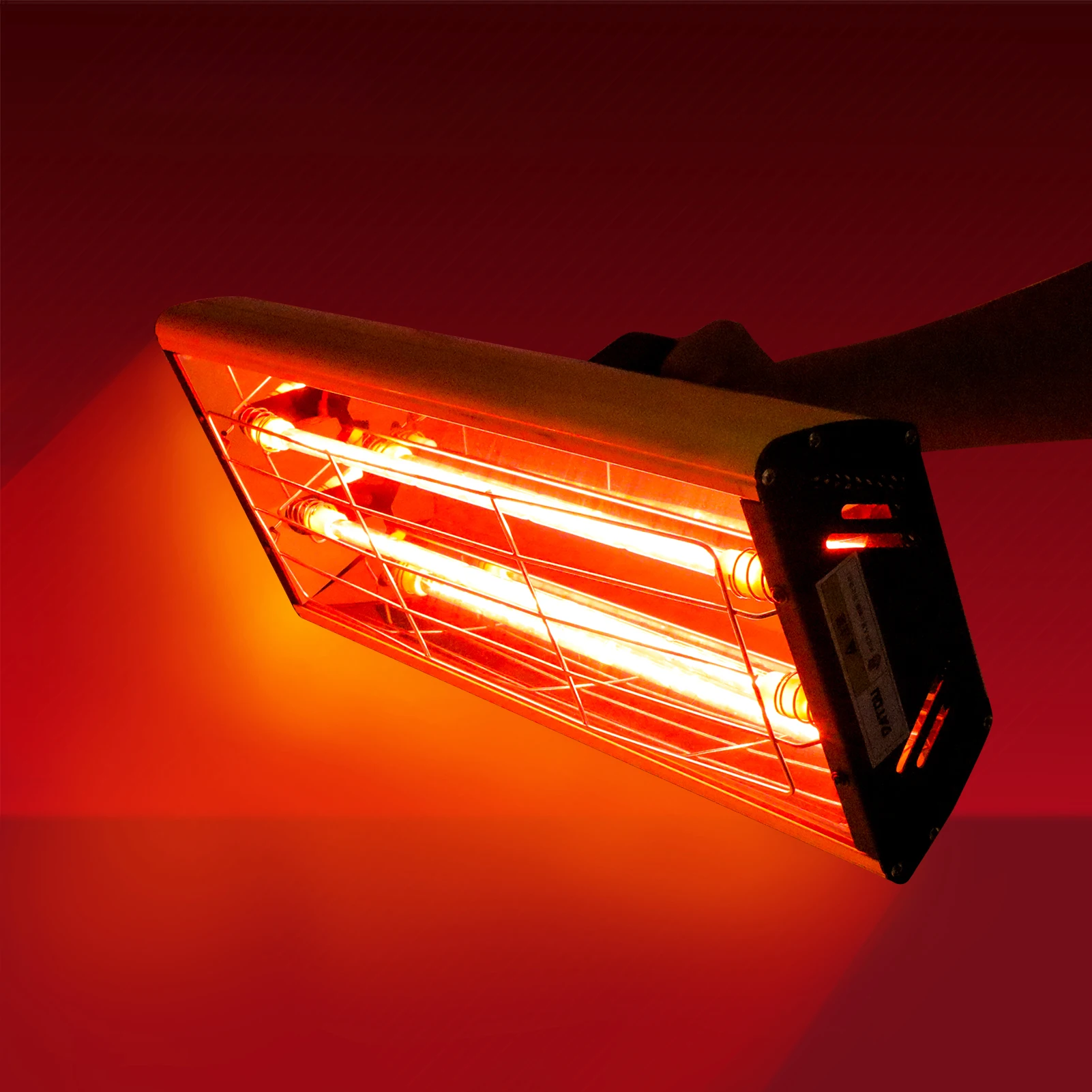 2000W Handheld Baking Infrared Paint Curing Lamp Shortwave Infrared Heating Light 2KW Car Bodywork Repair Paint Dryer